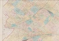 （地図）八尾市精図　-最新番地入-(大阪府)