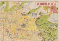 （地図）奈良名勝案内図(奈良市）