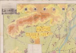 （地図）師団挿入　岡山新地図(岡山市）