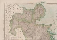 （地図）大分県全図　-大日本分県地図-