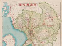 （地図）熊本県　-日本府県管内地図-