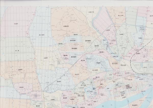 地図)八代市 -エアリアマップ 都市地図-(熊本県) / 伊東古本店 地図)八代市 -エアリアマップ 都市地図-(熊本県) / 伊東古本店