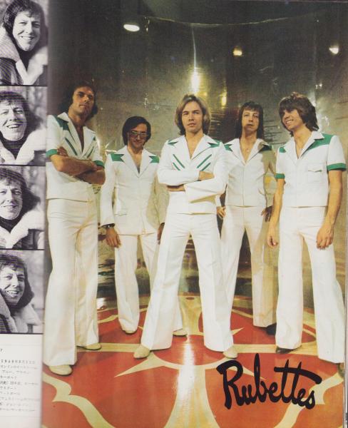 音楽パンフレット）ルベッツ ジャパン・ツアー 1976 -Rubettes JAPAN