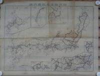 （地図）日本鉄道航路案内図
