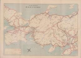（地図）中部日本交通地図　-新愛知大正12年1月1日附録-