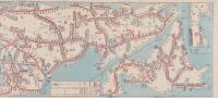 （地図）最新　鉄道旅行図　-賃金早見・鉄道規程・名所案内・里程早見-