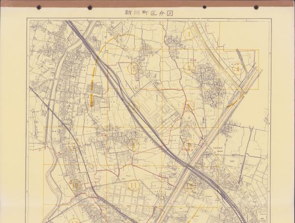 住宅地図）愛知県新川町 1965 -愛知県全商工住宅案内図帳- / 古本
