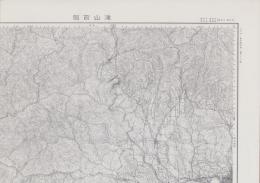 （地図）津山西部　-5万分1地形図-（岡山県）