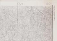 （地図）耶馬溪　-応急修正版　5万分1地形図-（大分県）