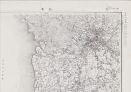 （地図）熊本　-応急修正版　5万分1地形図-（熊本県）