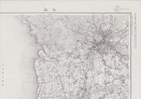 （地図）熊本　-応急修正版　5万分1地形図-（熊本県）