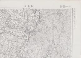 （地図）黒沢尻　-応急修正版　5万分1地形図-（岩手県）