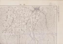 （地図）若松　-応急修正版　5万分1地形図-（福島県）