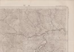 （地図）谷村　-5万分1地形図-（山梨県）