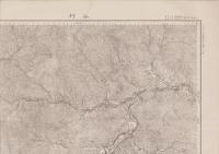 （地図）谷村　-5万分1地形図-（山梨県）