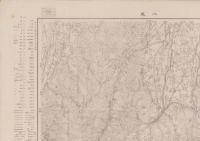 （地図）八尾　-5万分1地形図-（富山県）