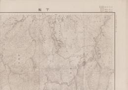 （地図）下梨　-5万分1地形図-（富山県）
