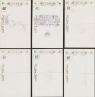 (絵葉書）東宮殿下御帰朝記念　6枚