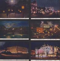 (絵葉書）東京の夜景　6枚(東京）