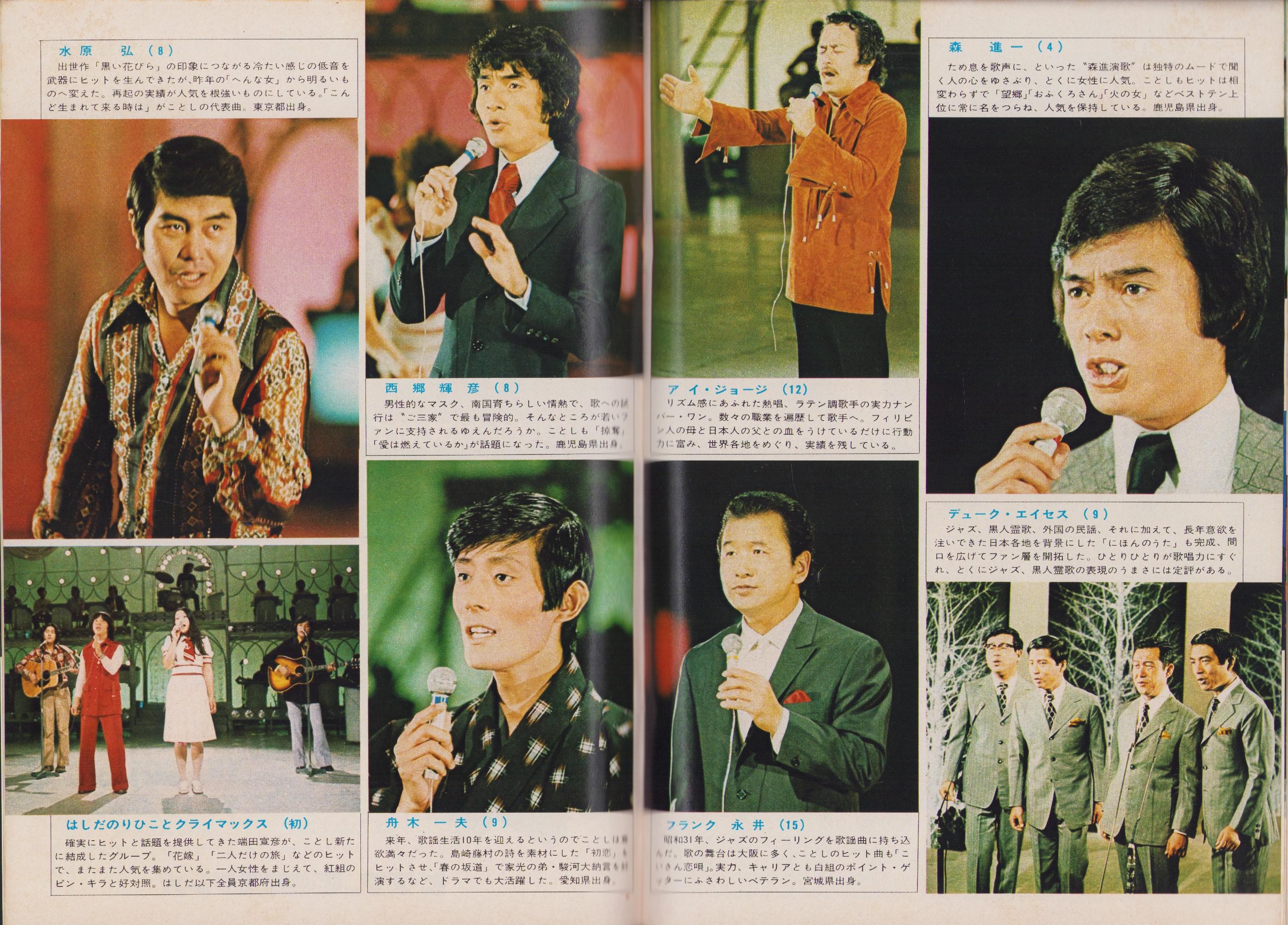 グラフNHK 280号 -昭和46年12月15日号- 表紙モデル・水前寺清子(「紅白