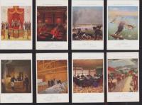 (絵葉書）明治神宮外苑聖徳記念絵画館壁画　不揃41枚