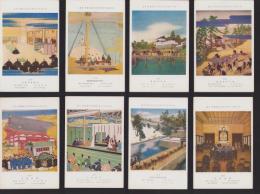 (絵葉書）明治神宮外苑聖徳記念絵画館壁画　不揃32枚