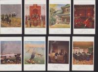 (絵葉書）明治神宮外苑聖徳記念絵画館壁画　不揃32枚