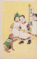 (絵葉書）桃太郎　1枚