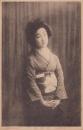 (絵葉書）秋田美人　旭家貞子　1枚(秋田県）