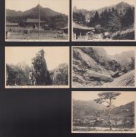 (絵葉書）金剛山　9枚(朝鮮）