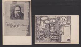 (外国絵葉書）Hans Sachs(ハンス・ザックス）2枚(ドイツ）