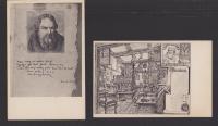 (外国絵葉書）Hans Sachs(ハンス・ザックス）2枚(ドイツ）
