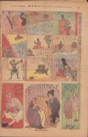 時事漫画　291号　たばこ号　-大正15年11月28日 時事新報附録-