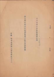 第3回中部日本高専馬術大会次第並要領　-昭和17年-（愛知県）