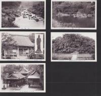 (絵葉書）阿保町名勝絵葉書　袋付8枚(三重県）