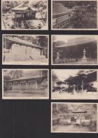 (絵葉書）山城国上醍醐寺諸堂絵端書　袋付10枚(京都府）