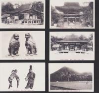 (絵葉書）官幣中社　御上神社絵葉書　袋付6枚(滋賀県）