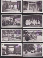(絵葉書）御遷宮祭　謹写集（A)　-昭和4年10月-　袋付8枚(三重県）
