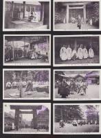 (絵葉書）御遷宮祭　謹写集（A)　-昭和4年10月-　袋付8枚(三重県）