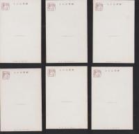 (絵葉書）原色　法隆寺壁画　袋付6枚(奈良県）　