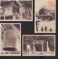 (絵葉書）大村神社絵葉書　袋付4枚(三重県）　