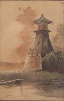 (絵葉書）風景　8枚