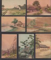 (絵葉書）風景　8枚