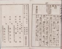 標註　詩韻含英異同弁　全4冊