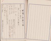 (書類綴）睦会々則（静岡県焼津市野秋）