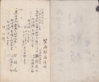 (書類綴）愛知県碧海郡高濱村　海面築立字服部新田　開墾願