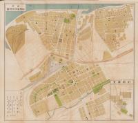 (地図）最新　哈爾賓市街地図(中国）