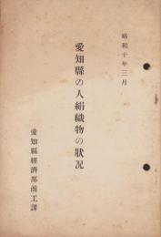 愛知県の人絹織物の状況　-昭和10年3月-