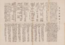（一枚刷）釜山府概況　-大正13年6月-（韓国）
