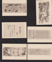 (絵葉書）史学会　第37回大会記念　-昭和11年-　袋付全6枚揃